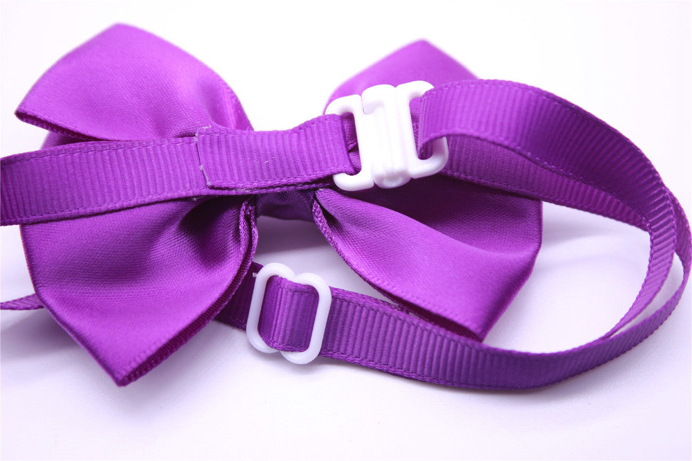 100pcs Mix Style Dog Bow Ties - Adjustable Neckties for Pups, Grooming Essentials
