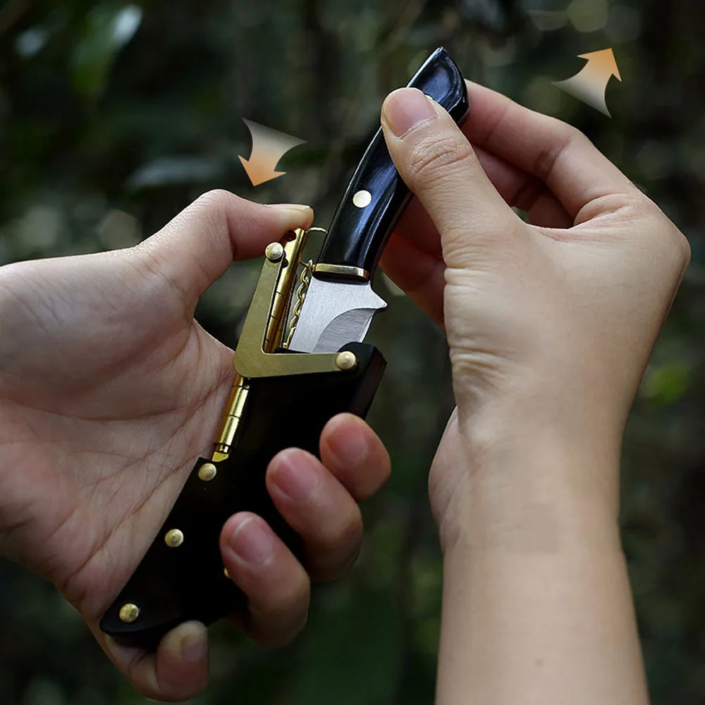 Stainless Steel Fixed Blade Knife for Outdoor Adventures