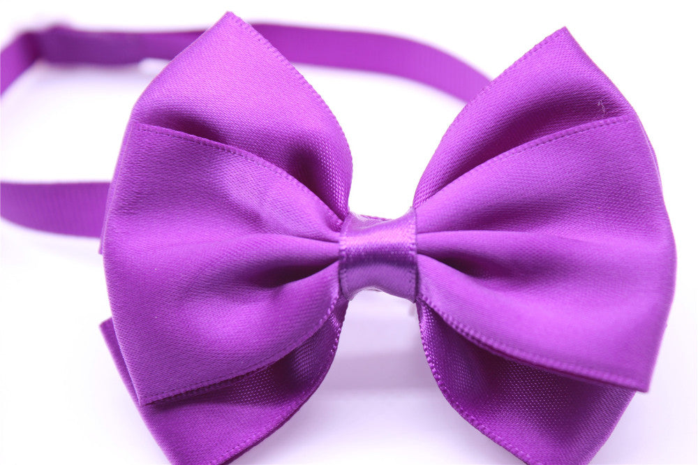 100pcs Mix Style Dog Bow Ties - Adjustable Neckties for Pups, Grooming Essentials