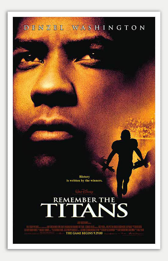 Remember the Titans - 11 x 17 Movie Poster Reprint
