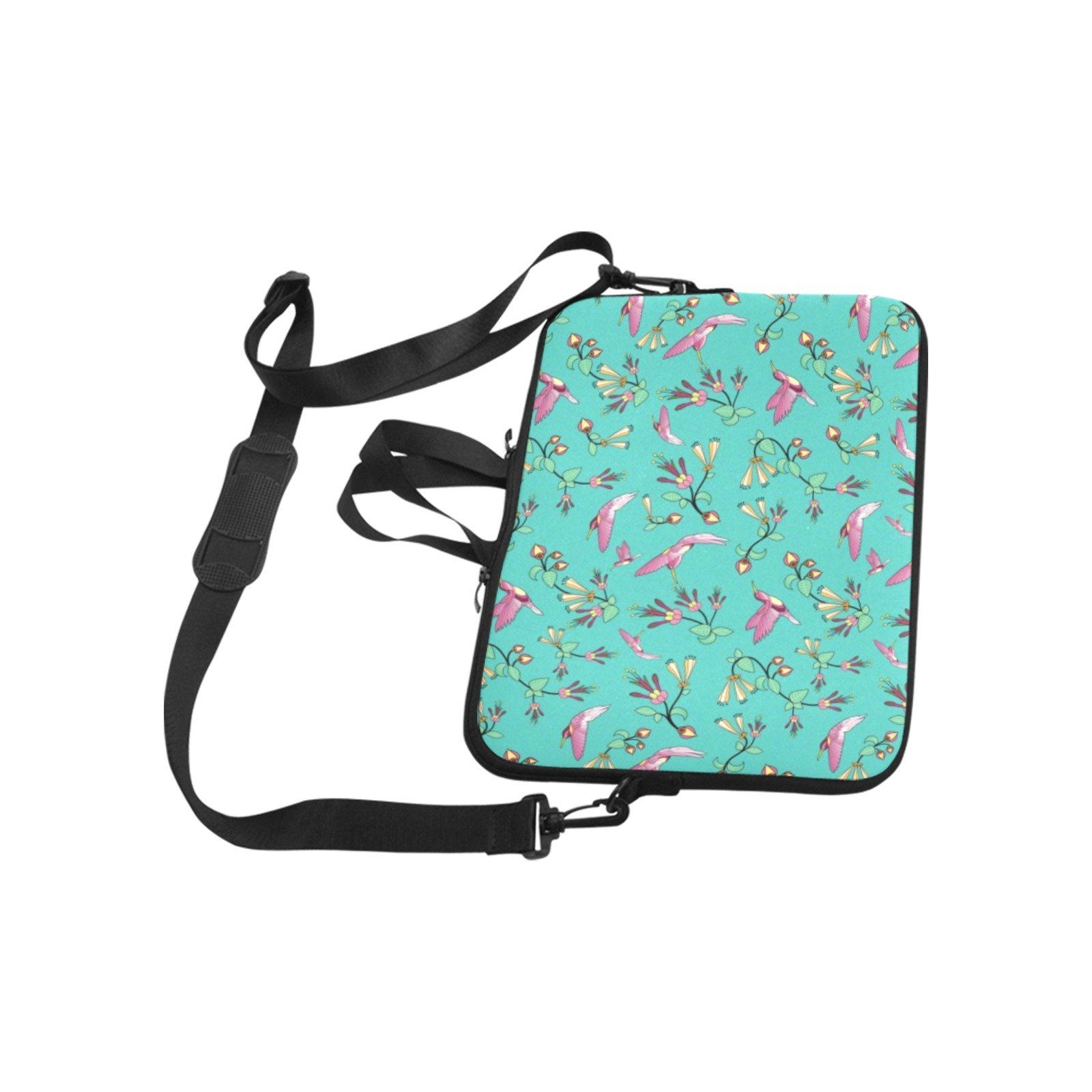 Elegant Hummingbird Neoprene Laptop Bag