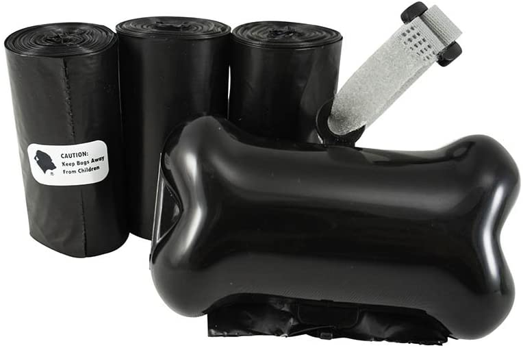 Gorilla Supply Bone-Shaped Poop Bag Dispenser with 60 Bags