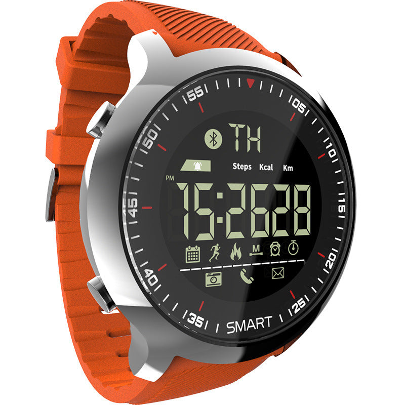MK18 TPU Wristband Smart Watch with Glass Screen