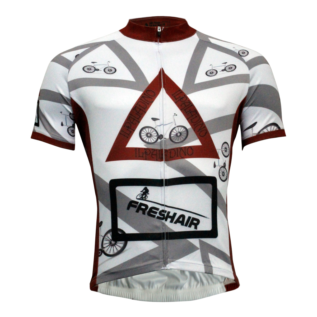 ILPALADINO Men's Breathable & Quick-Dry Cycling Jersey for All-Level Cyclists