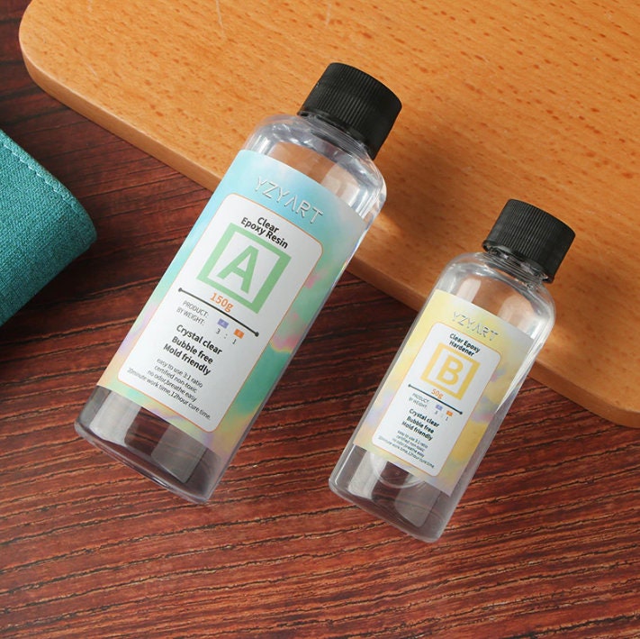 Ultra Clear Epoxy Resin for Art, Crafts, and Jewelry - 3:1 Mixing Ratio