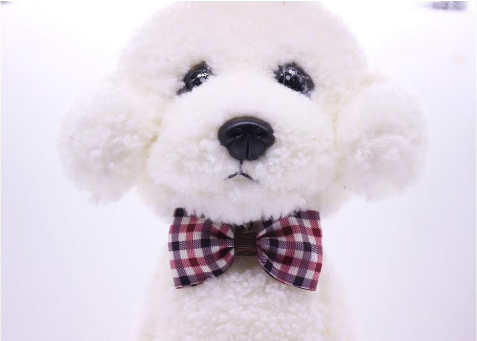 100pcs Mix Style Dog Bow Ties - Adjustable Neckties for Pups, Grooming Essentials