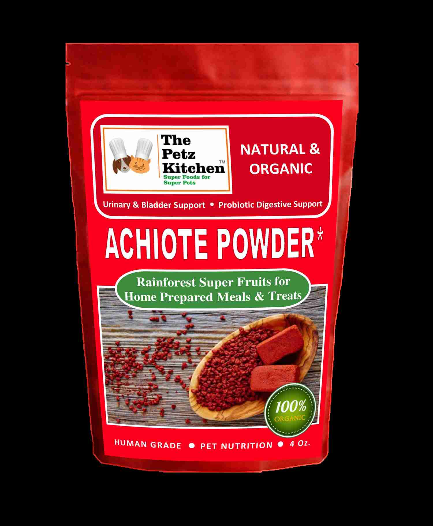 Achiote Powder for Urinary & Digestive Health - The Petz Kitchen™