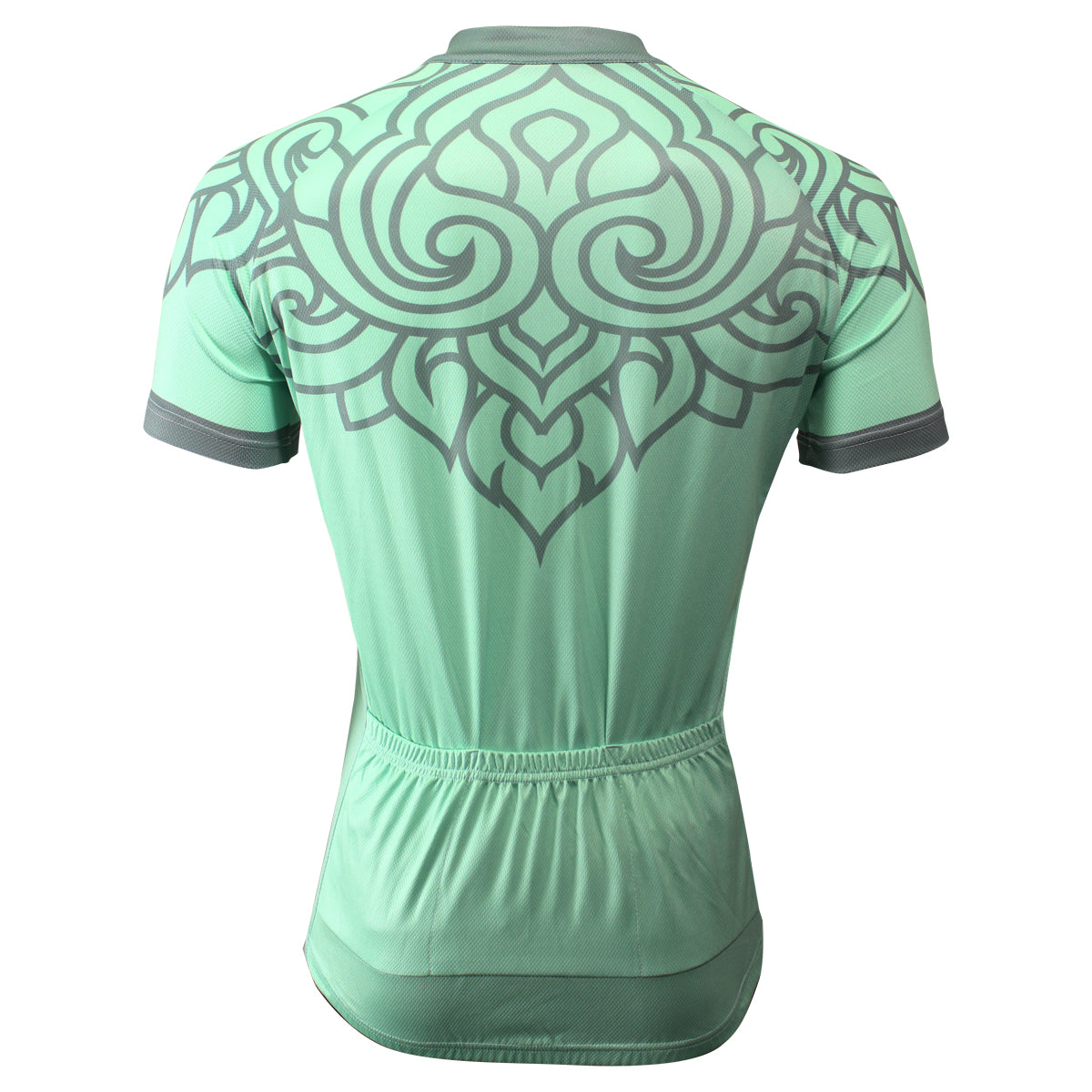 Ilpaladino Green Leaves Cycling Jersey for Men