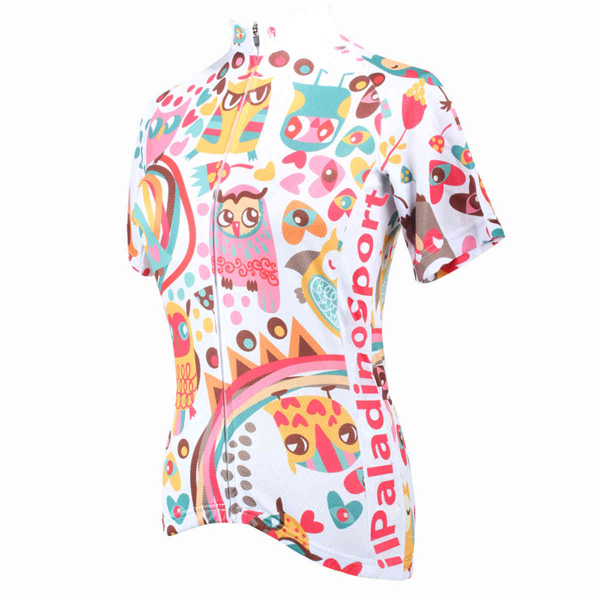 Ilpaladino Women's Quick-Dry Cycling Jersey, Breathable & Reflective Outdoor Sportswear