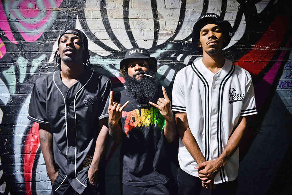 Rap Music Inspired Flatbush ZOMBiES Poster