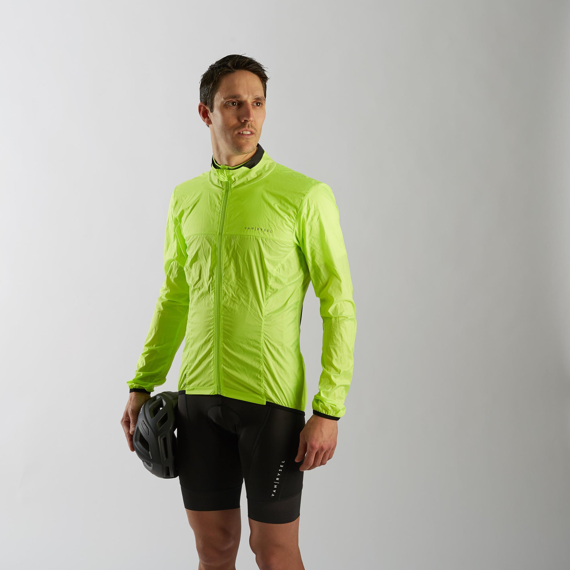 Van Rysel Men's Lightweight Windproof Cycling Jacket