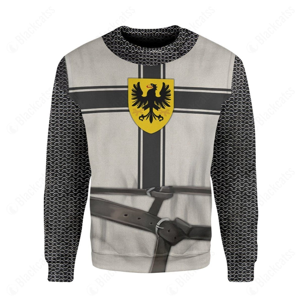 Custom Teutonic Knight 1190 Themed Apparel