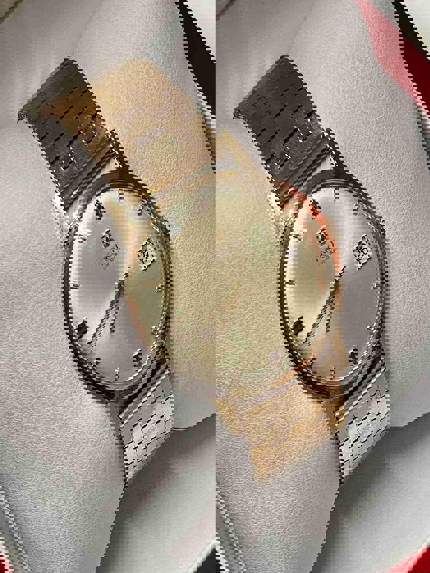 Vintage Tissot Men's Watch in 14k Rose Gold, 1950s, Mint Condition