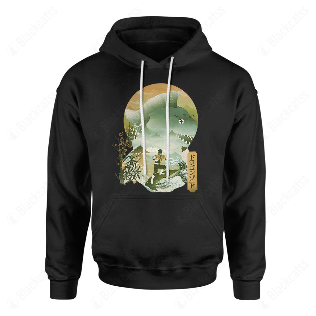 Dragonzord Ukiyo Custom Graphic T-Shirt