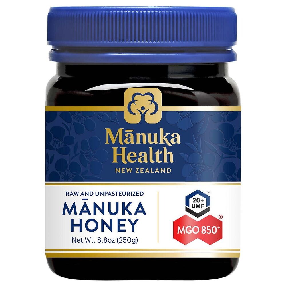 Manuka Health Premium MGO 850+ Manuka Honey, 250g, Raw & Unpasteurized