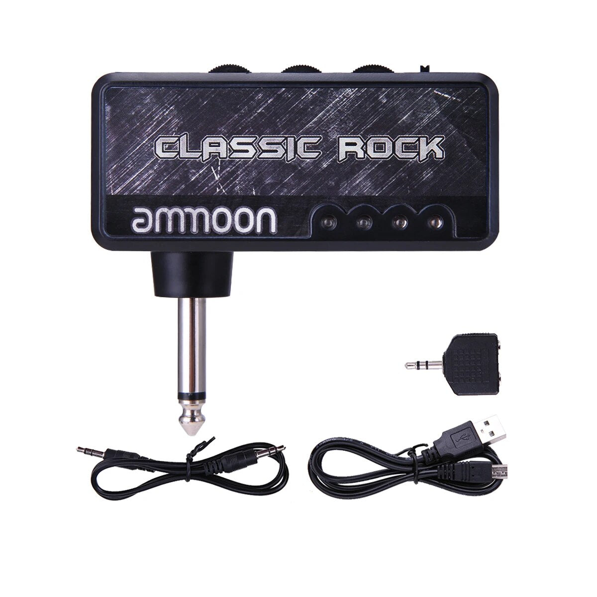 Ammoon Electric Guitar Amplifier with Headphone Jack & Aux Input