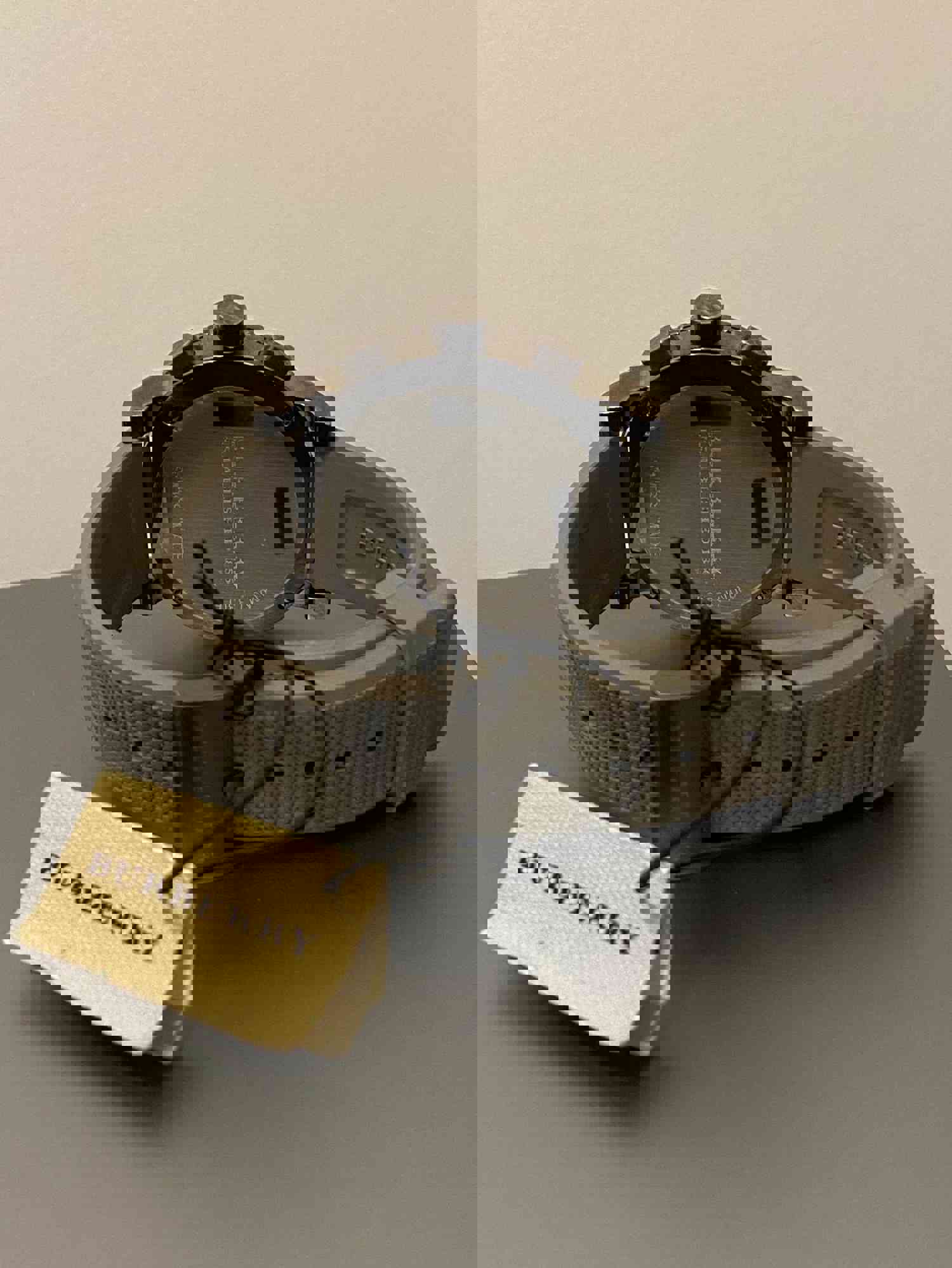 Burberry Men's Luxury Chronograph Watch with Rotating Bezel