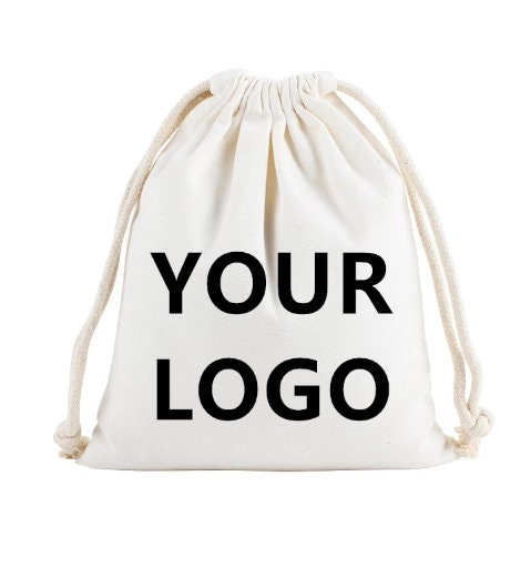 Personalized Logo Drawstring Jewelry Pouch