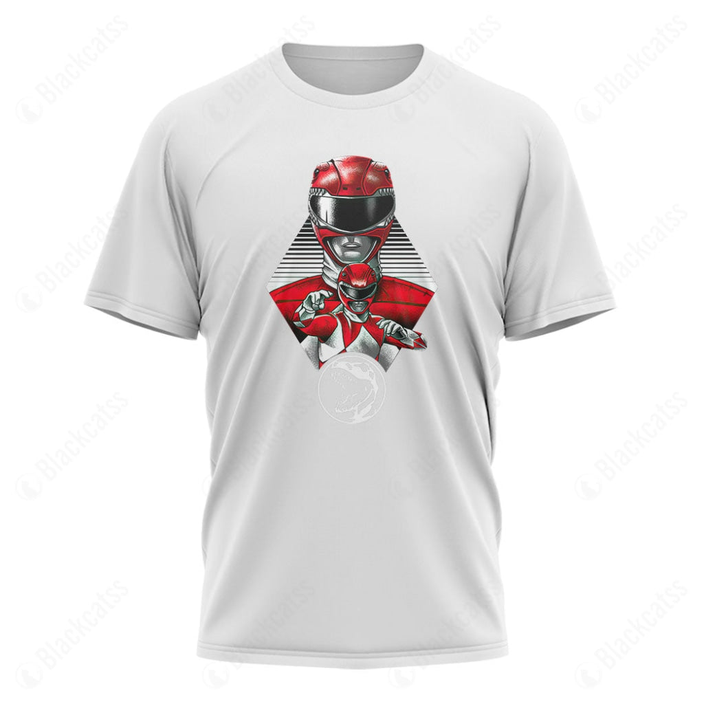 Red Ranger Graphic T-Shirt - Premium Cotton Apparel