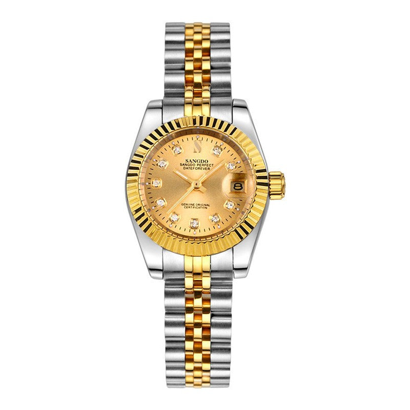 Vintage Round Automatic Mechanical Women's Watch