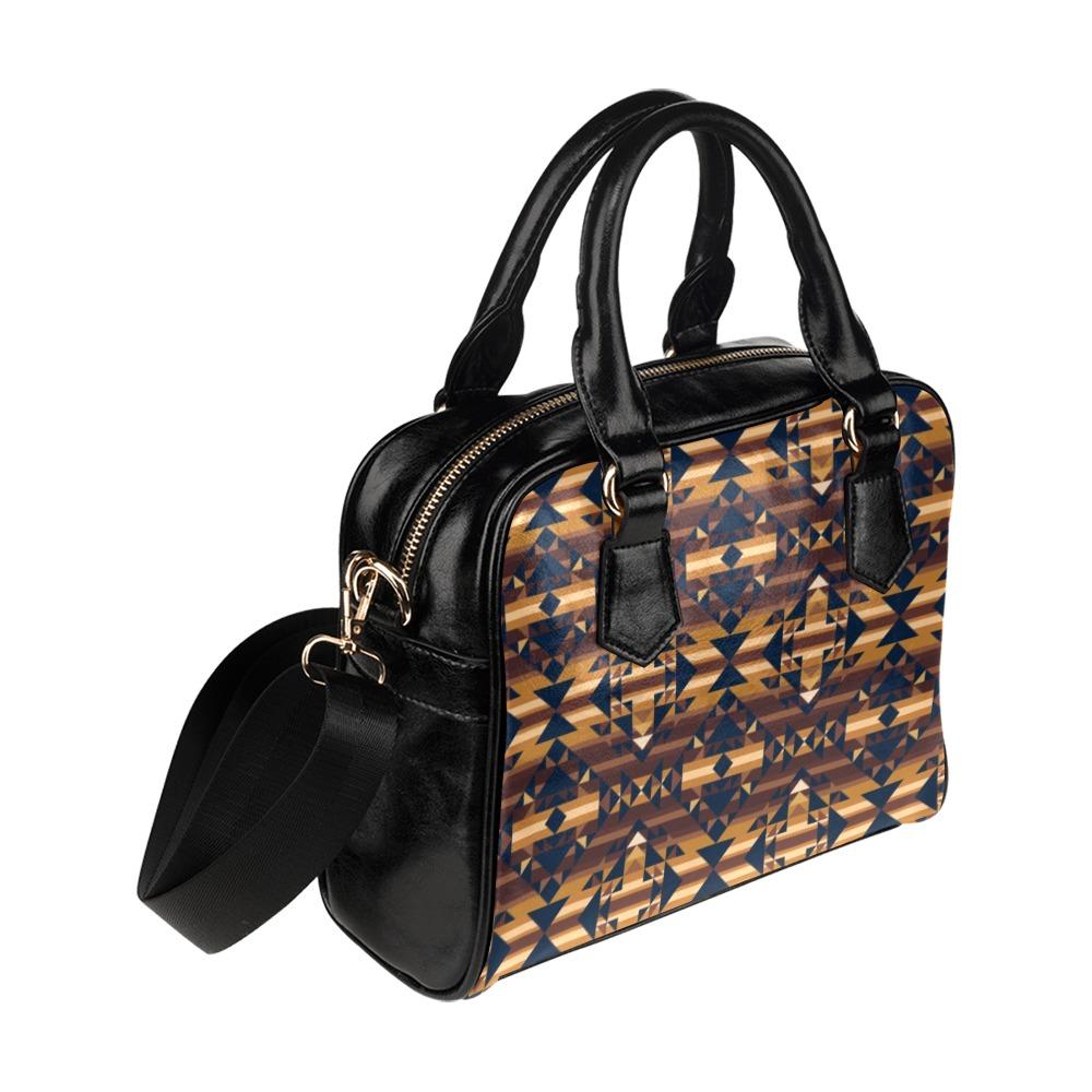 Stylish Marron Cloud Shoulder Handbag