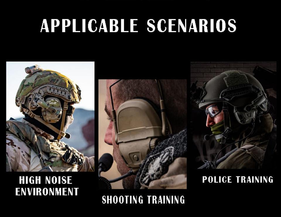 Military Grade Tactical Headset with Noise Reduction