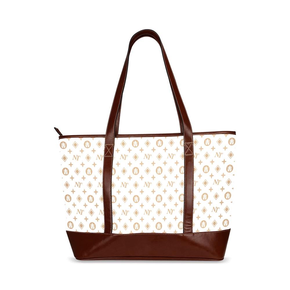 Fancy NT White Tote Handbag - Stylish & Affordable