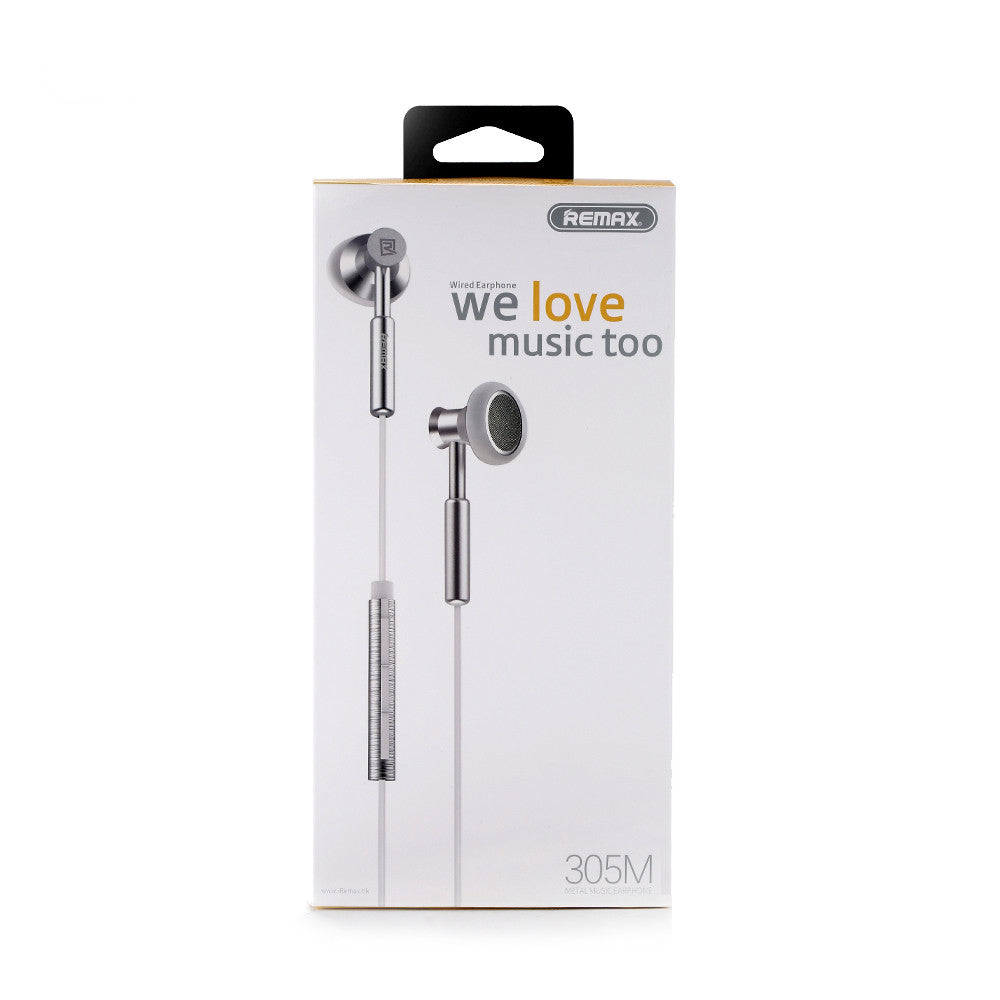 iREMAX RM-305M Metal Music Earphone