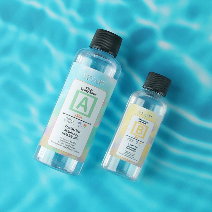 Ultra Clear Epoxy Resin for Art, Crafts, and Jewelry - 3:1 Mixing Ratio