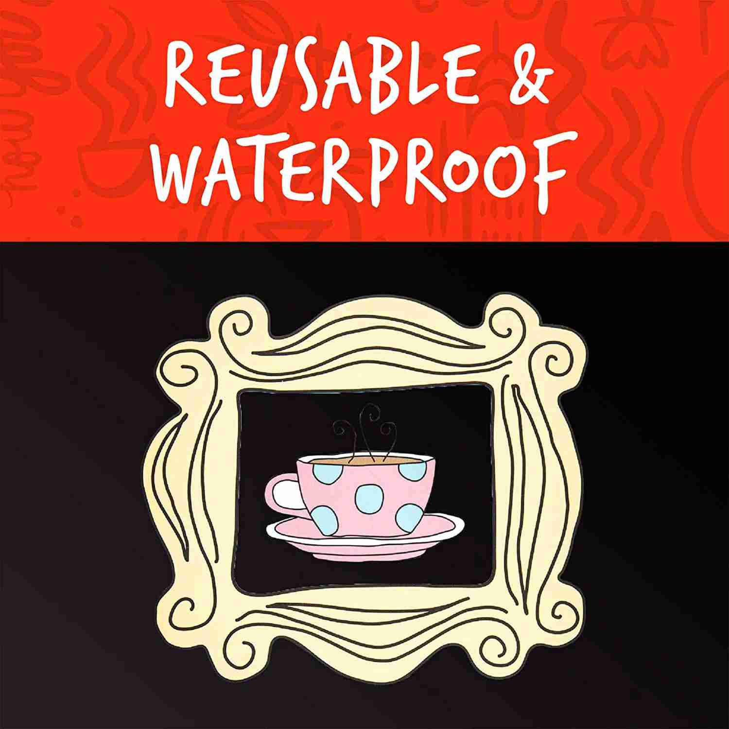 Friends TV Series Themed Waterproof Stickers