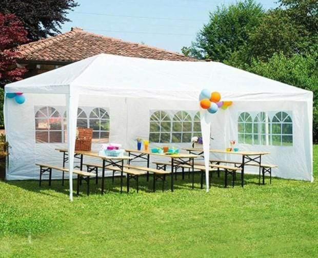 Durable Waterproof Outdoor Party Tent 10x30 with 8 Removable Walls