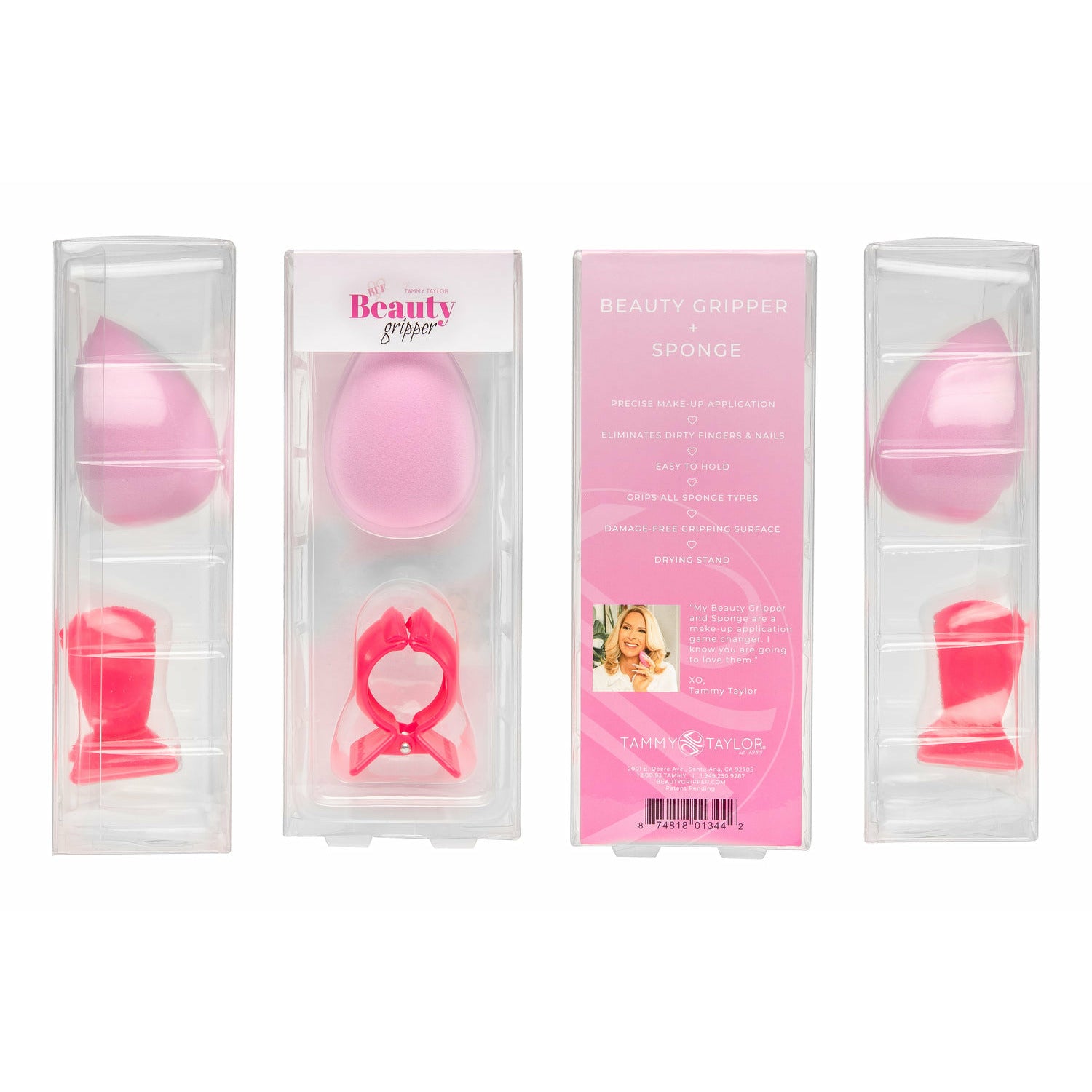 Tammy Taylor Beauty Gripper & Sponge Set