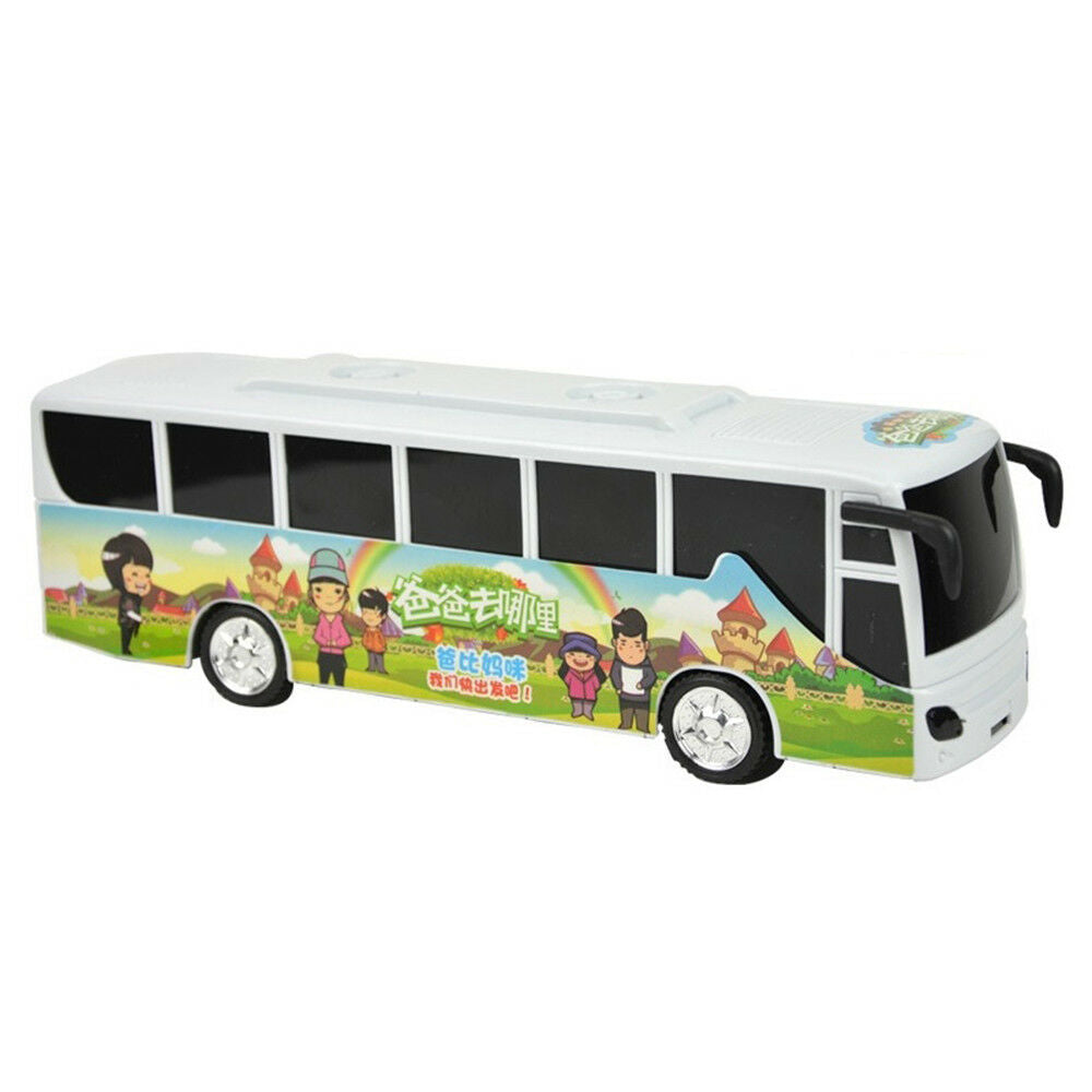 Children's Electric Music Bus Toy with Lights