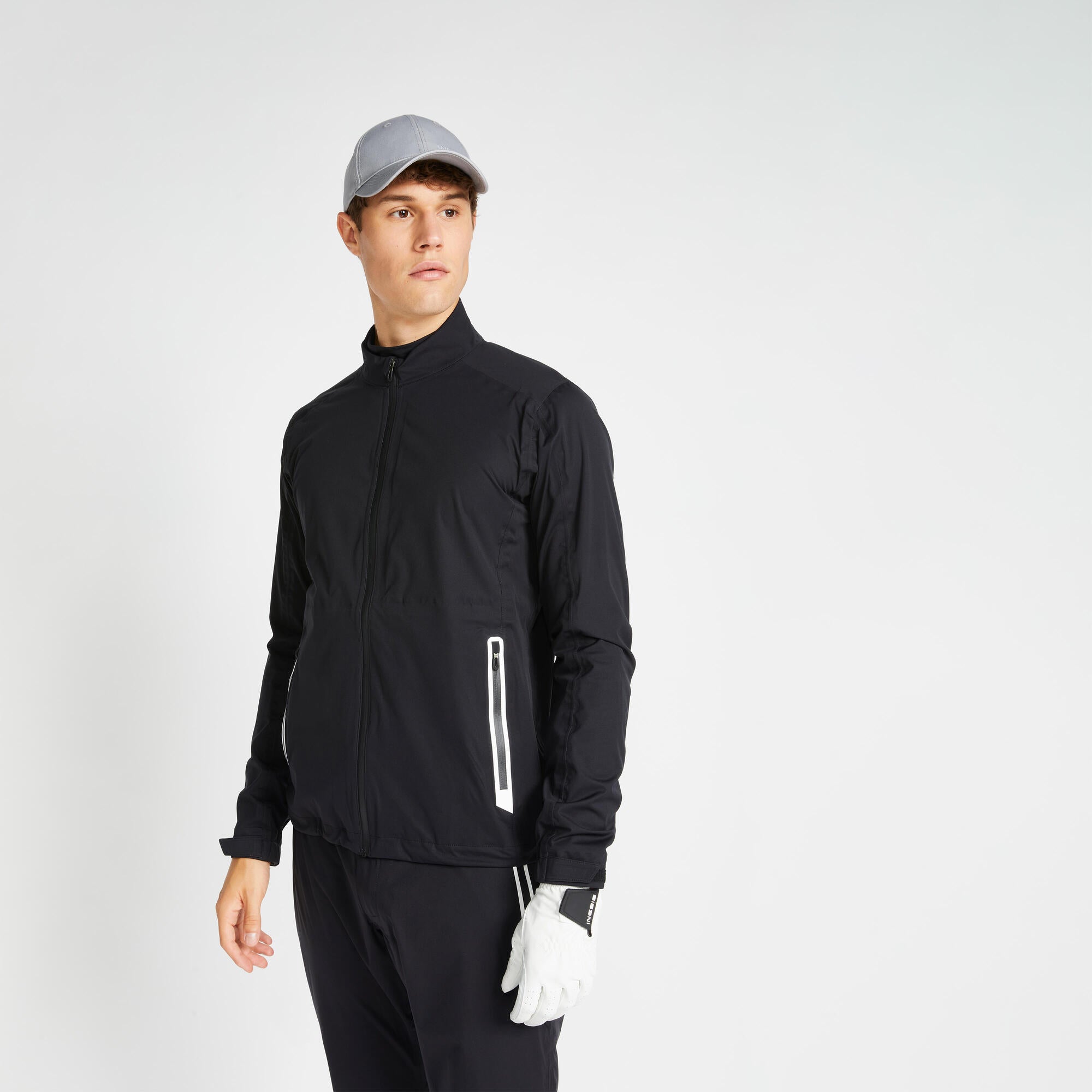 Men's Golf Waterproof Jacket - RW500 Navy Blue