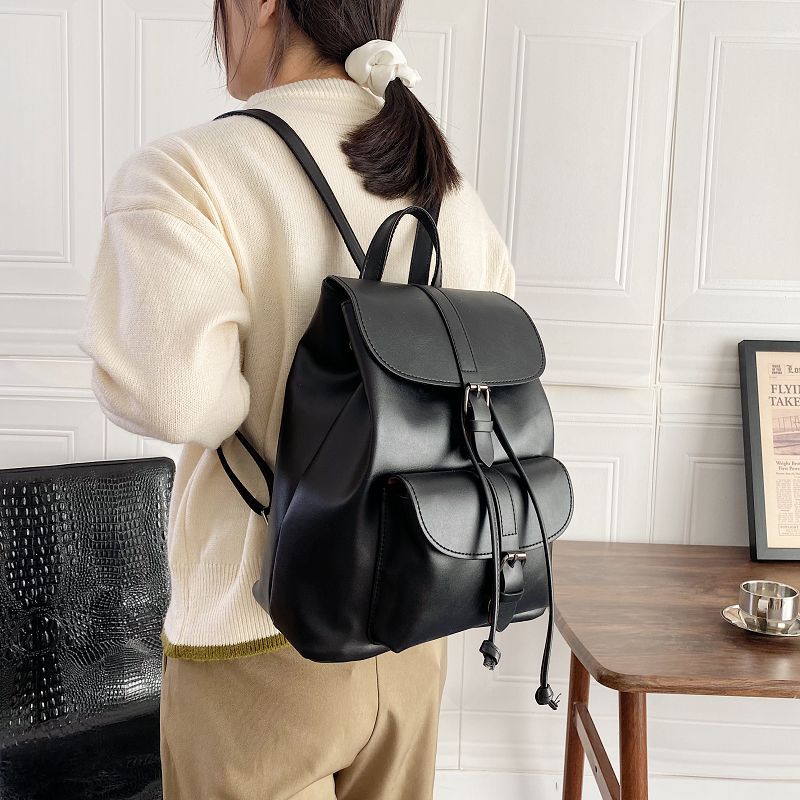 Stylish Drawstring Backpack for Women and Teen Girls