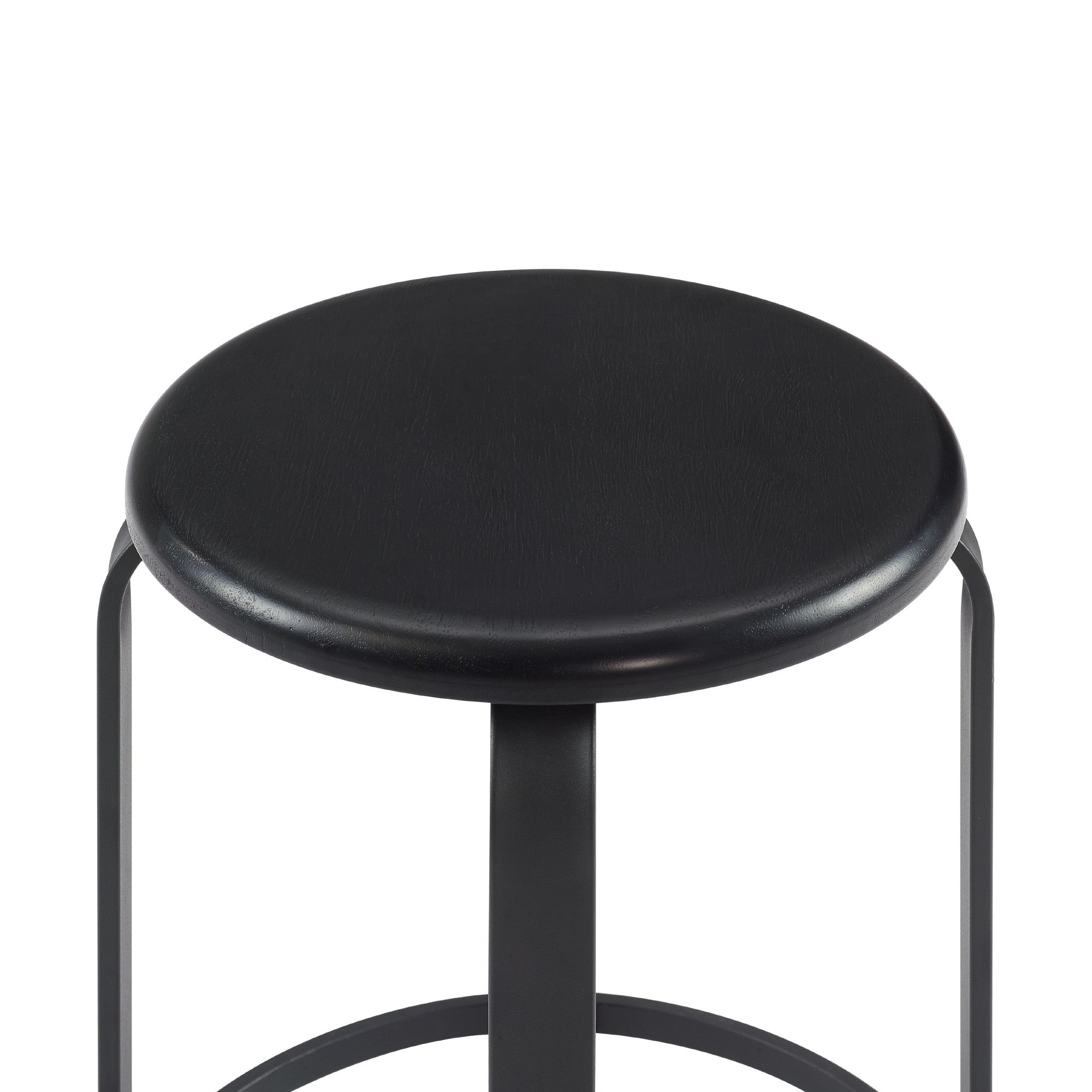 Colton 26" Modern Metal and Wood Bar Stool Set