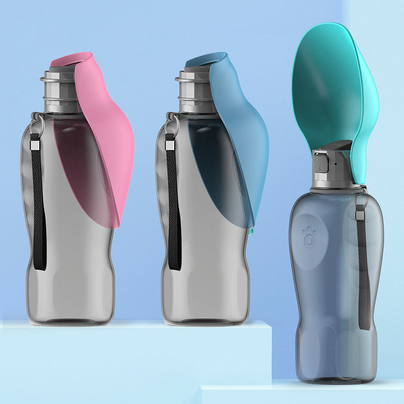 Portable Dog Water Dispenser with Large Capacity and Foldable Bowl