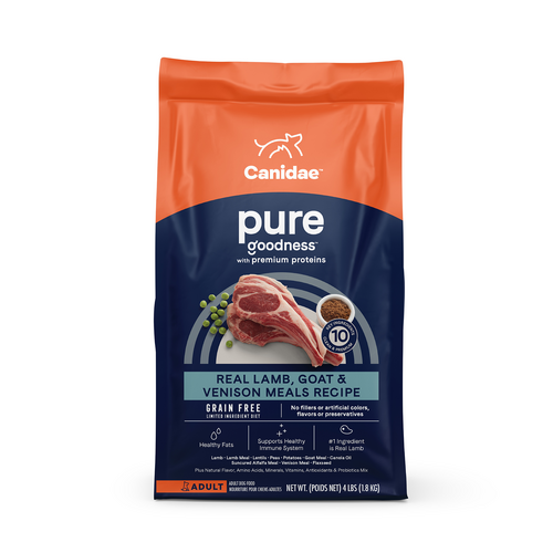 Canidae PURE Grain-Free Dry Dog Food - Lamb, Goat & Venison