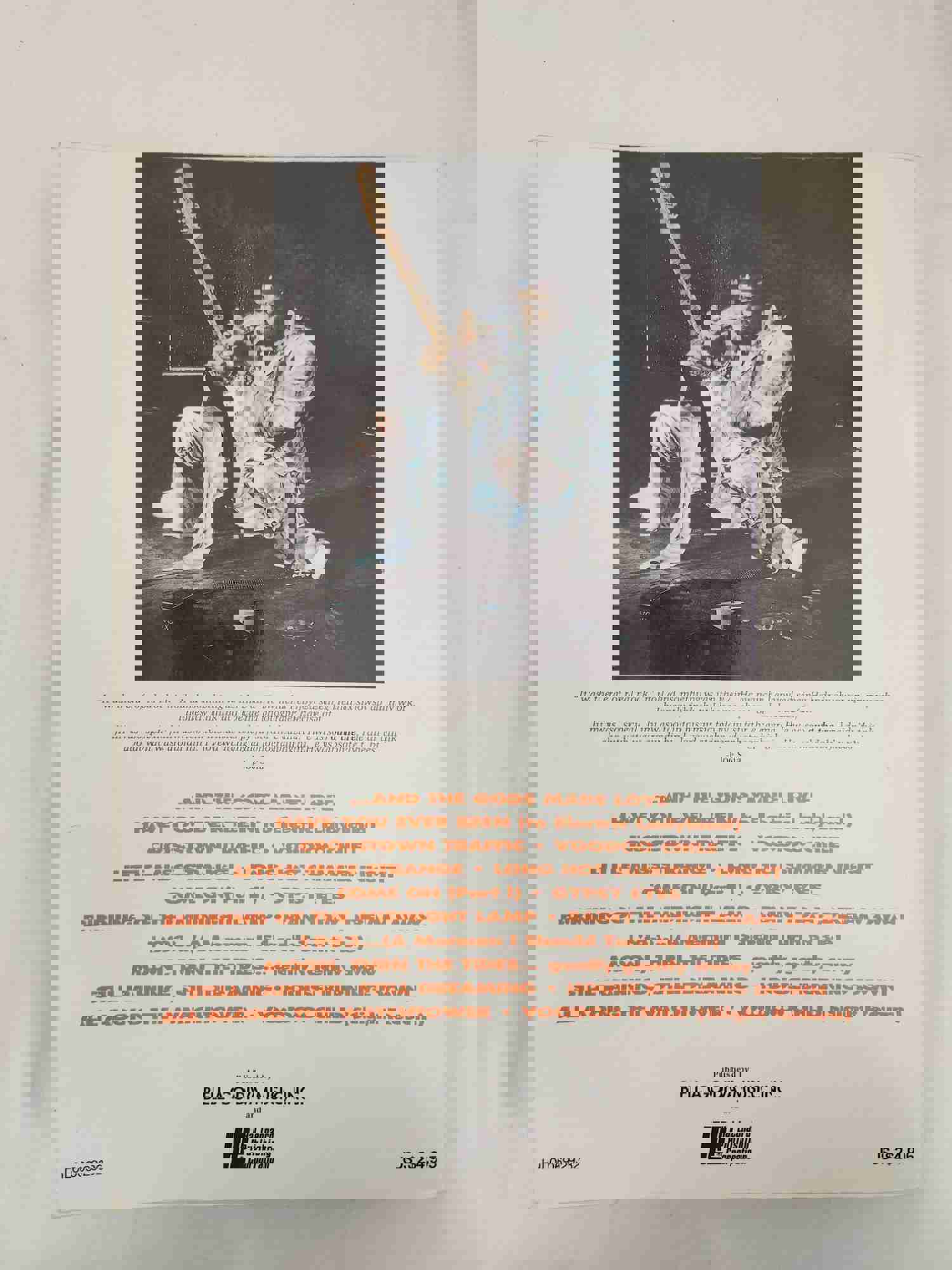 Experience Jimi Hendrix's Music: Guitar, Bass & Drum Book