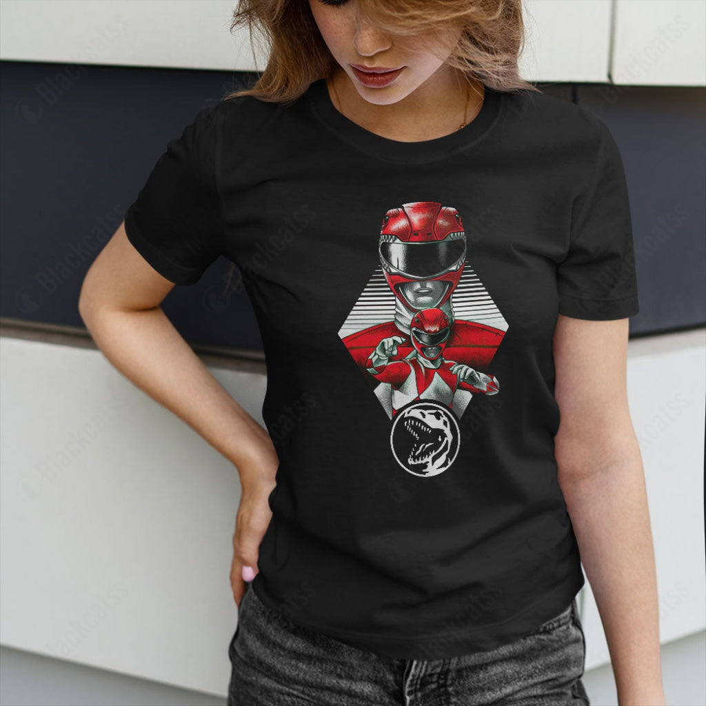 Red Ranger Graphic T-Shirt - Premium Cotton Apparel