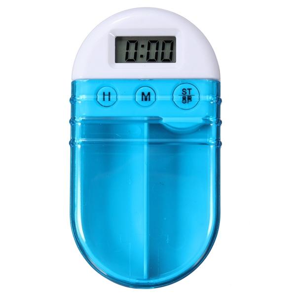 Portable Smart Pill Box with Alarm Clock and Voice Recorder