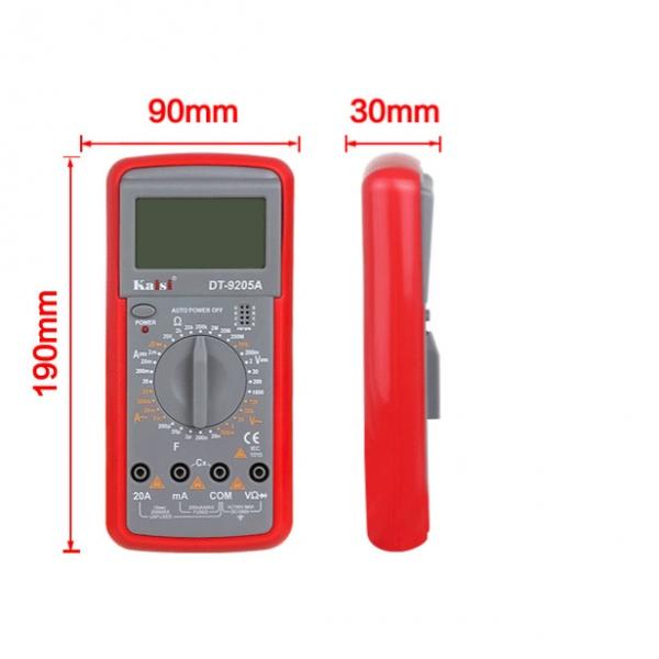 Advanced Digital Multimeter with LCD Display