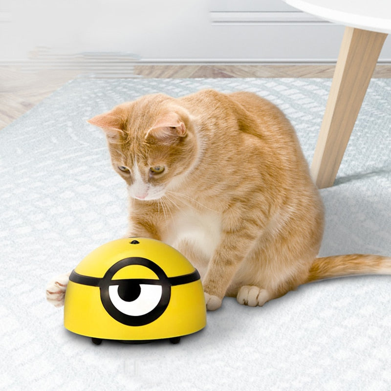 Interactive Dome Toy for Cats and Dogs with Infrared Sensor