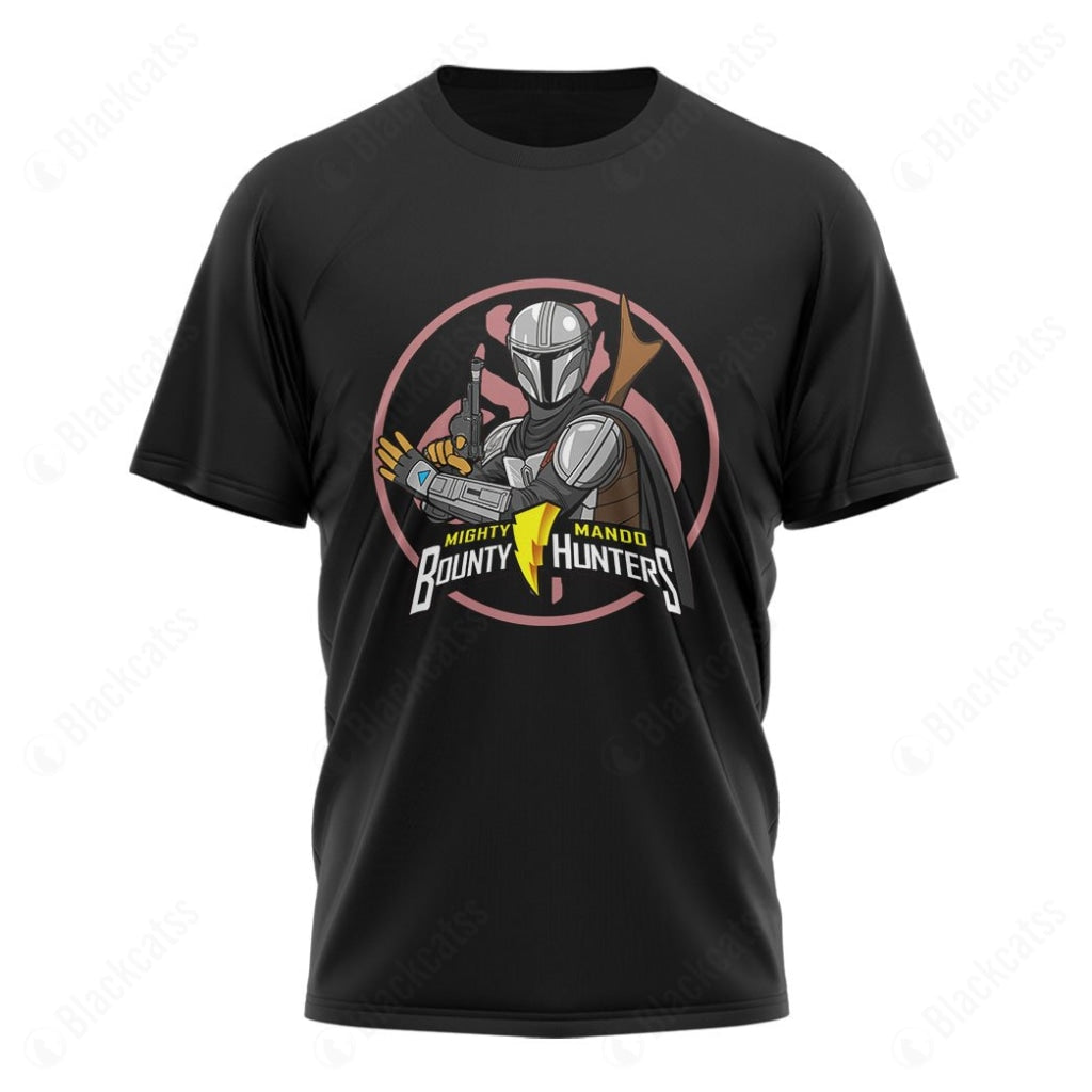 Mighty Mando Bounty Hunters Graphic Tee
