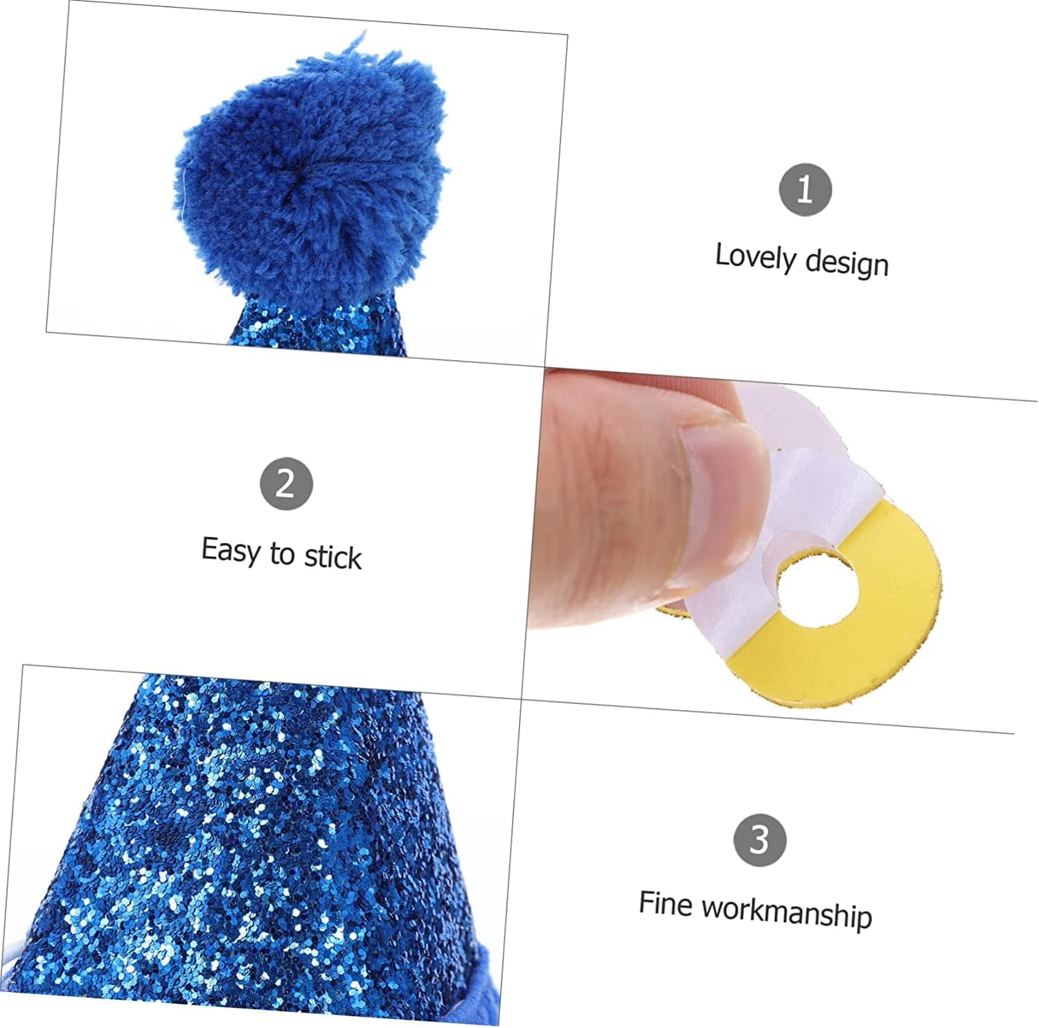 Adorable Pet Birthday Hat & Bowtie Set for Celebrations