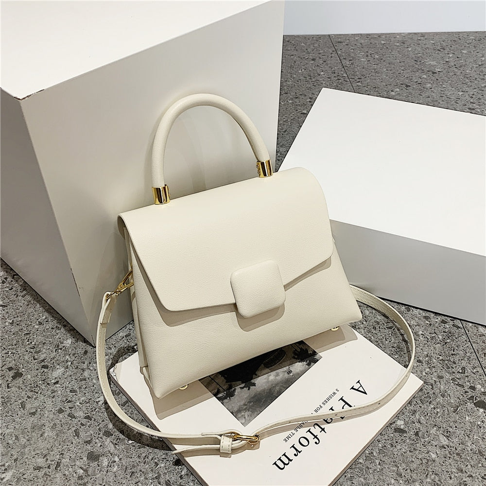 Kukombo Trendy Double Zip Crossbody Bag for Women