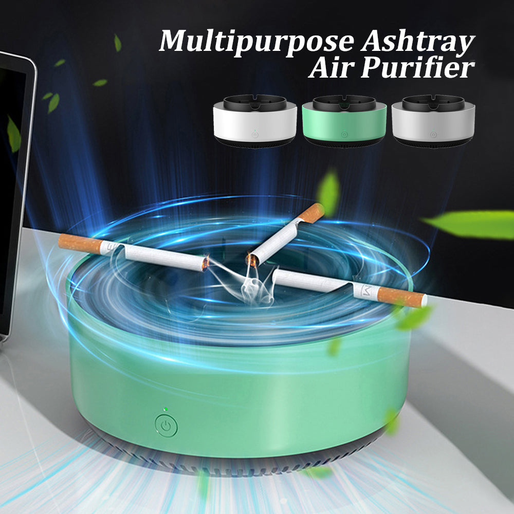 Portable Air Purifying Ashtray with Ionizer