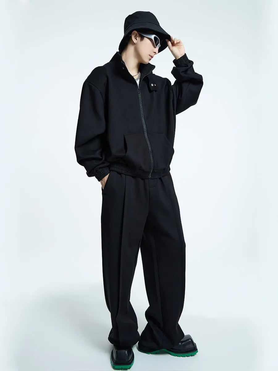 【23s September】Elegant Casual Trousers & Top Set for Men