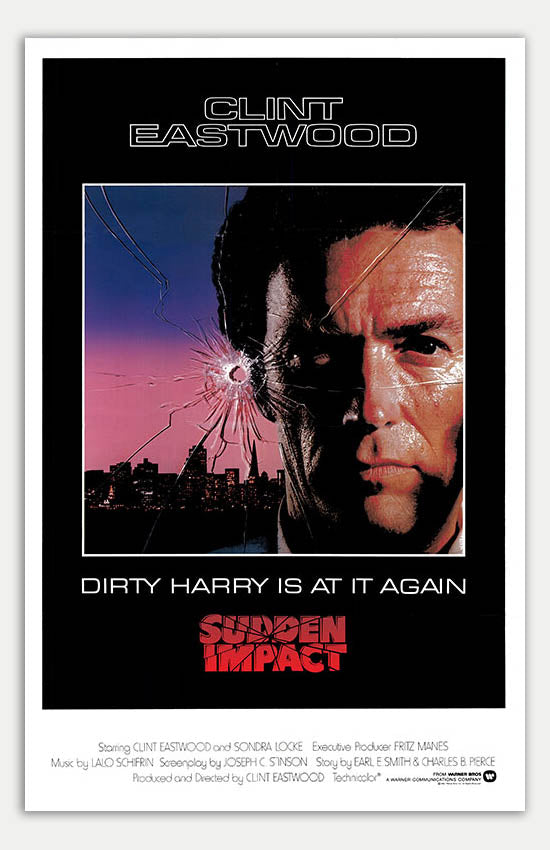 Sudden Impact - 11 x 17 Movie Poster Reprint, 1983