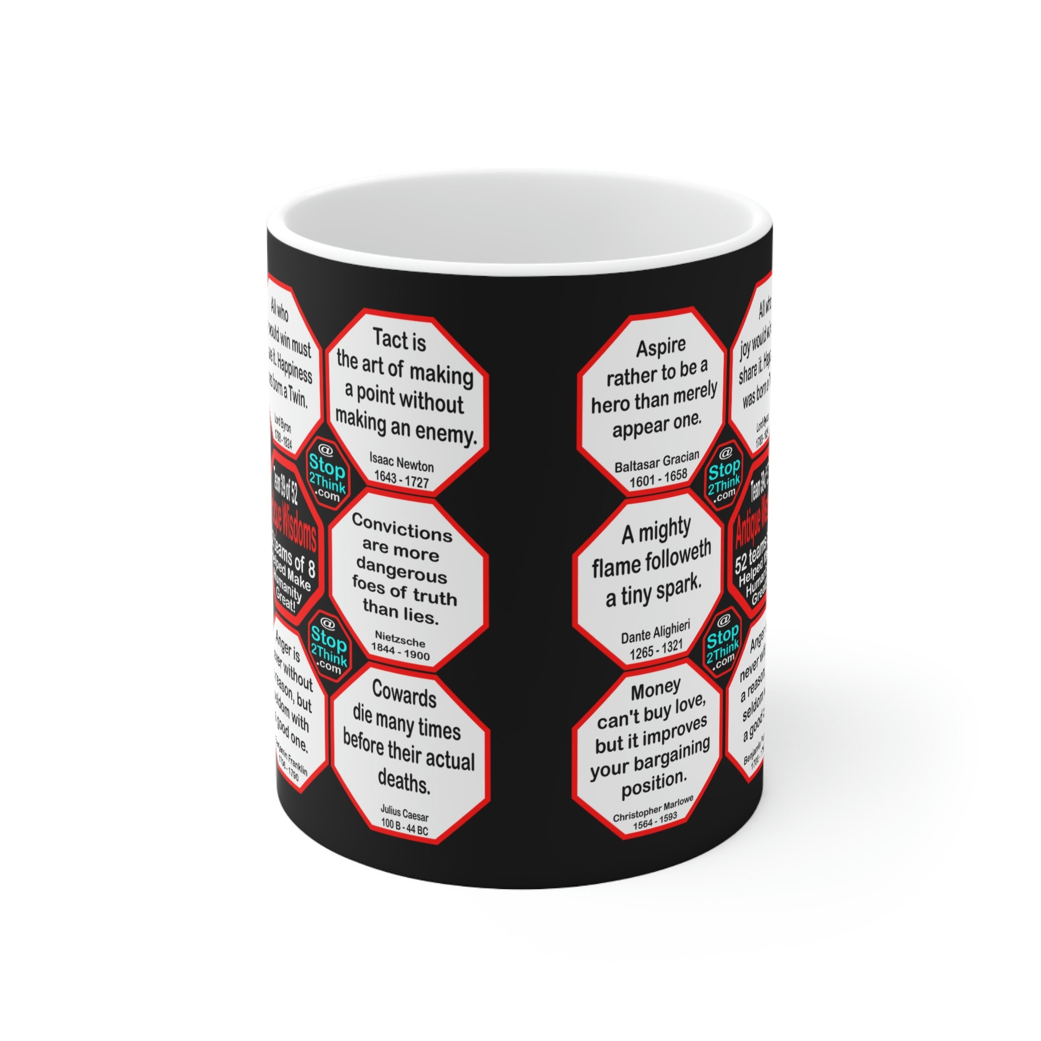 Inspirational Wisdom Mug - Team 39 of 52 Teams